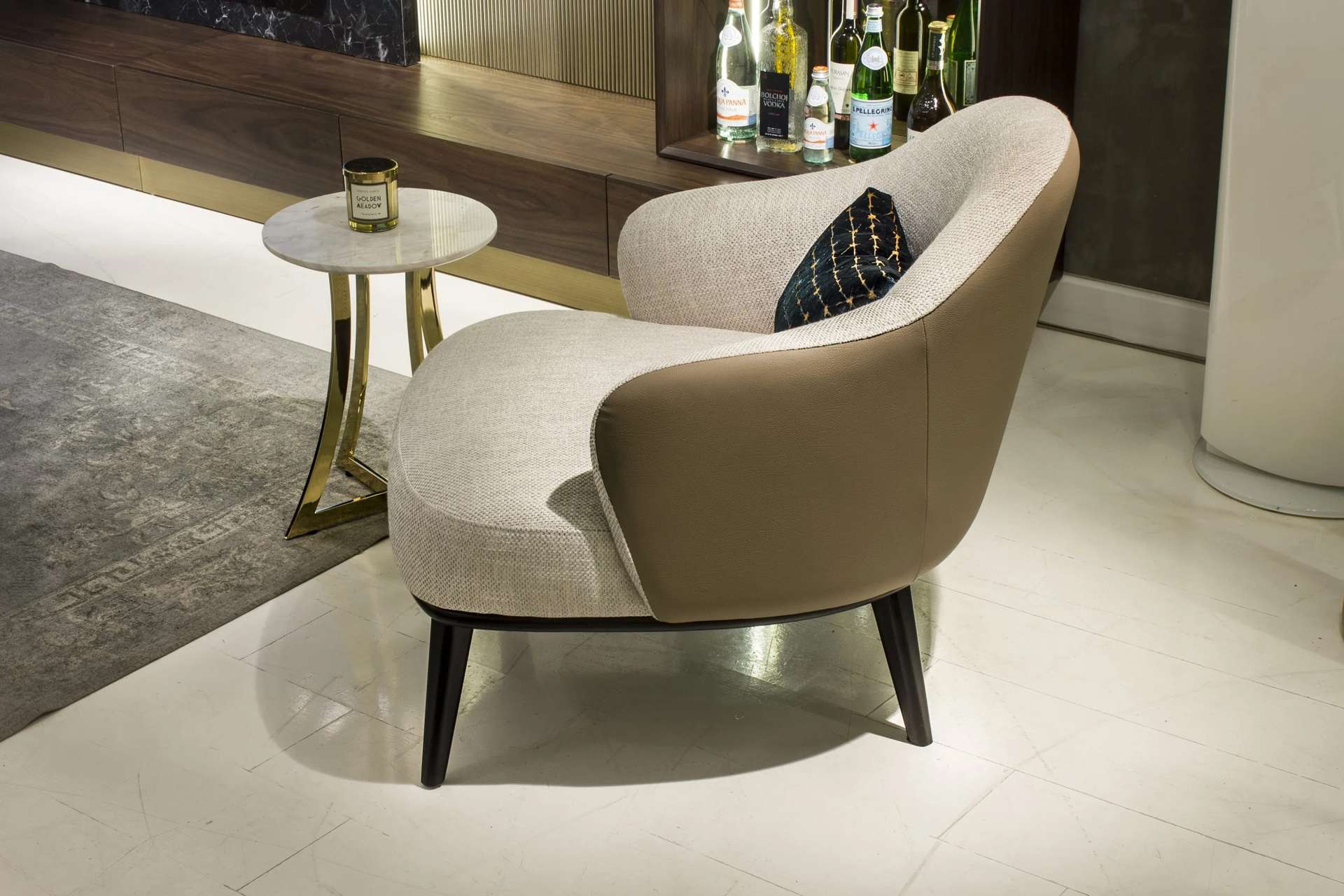 Another view of the Malibu Armchair armchair, made to order by Archidecors, Modoko Istanbul