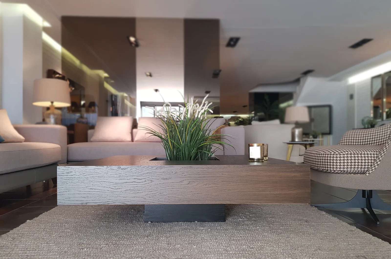 Cozzy Orta Sehpa - 2 modelinin bir başka görünümü, özel üretim sehpa, Archidecors