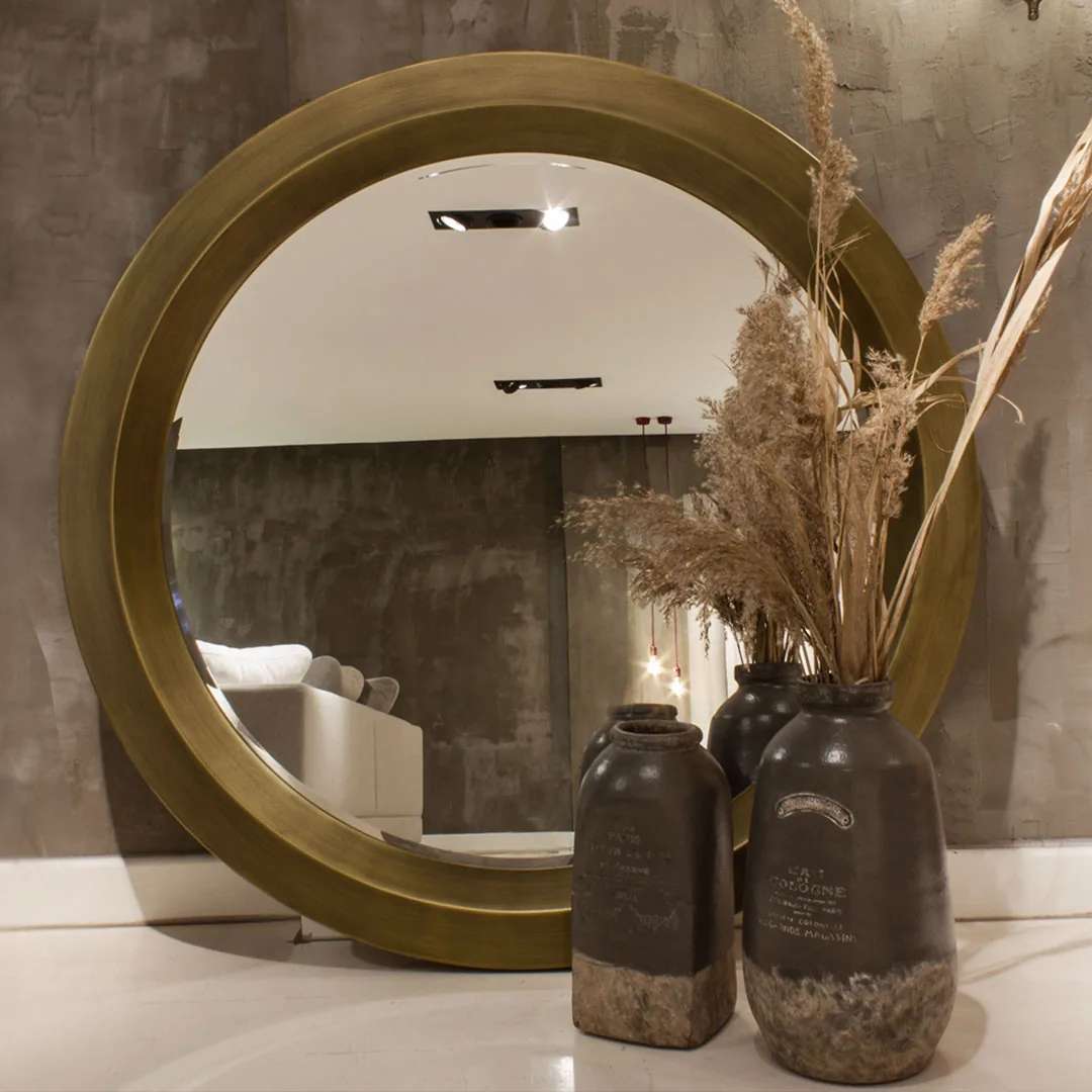 Tombo Ayna modelinin bir başka görünümü, özel üretim duvar aynası, Archidecors, Modoko İstanbul