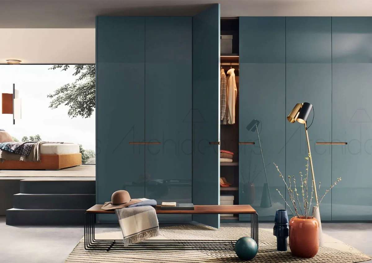 Lake Giyinme Dolabı, Archidecors özel üretim giyinme dolabı modelinin genel görünümü