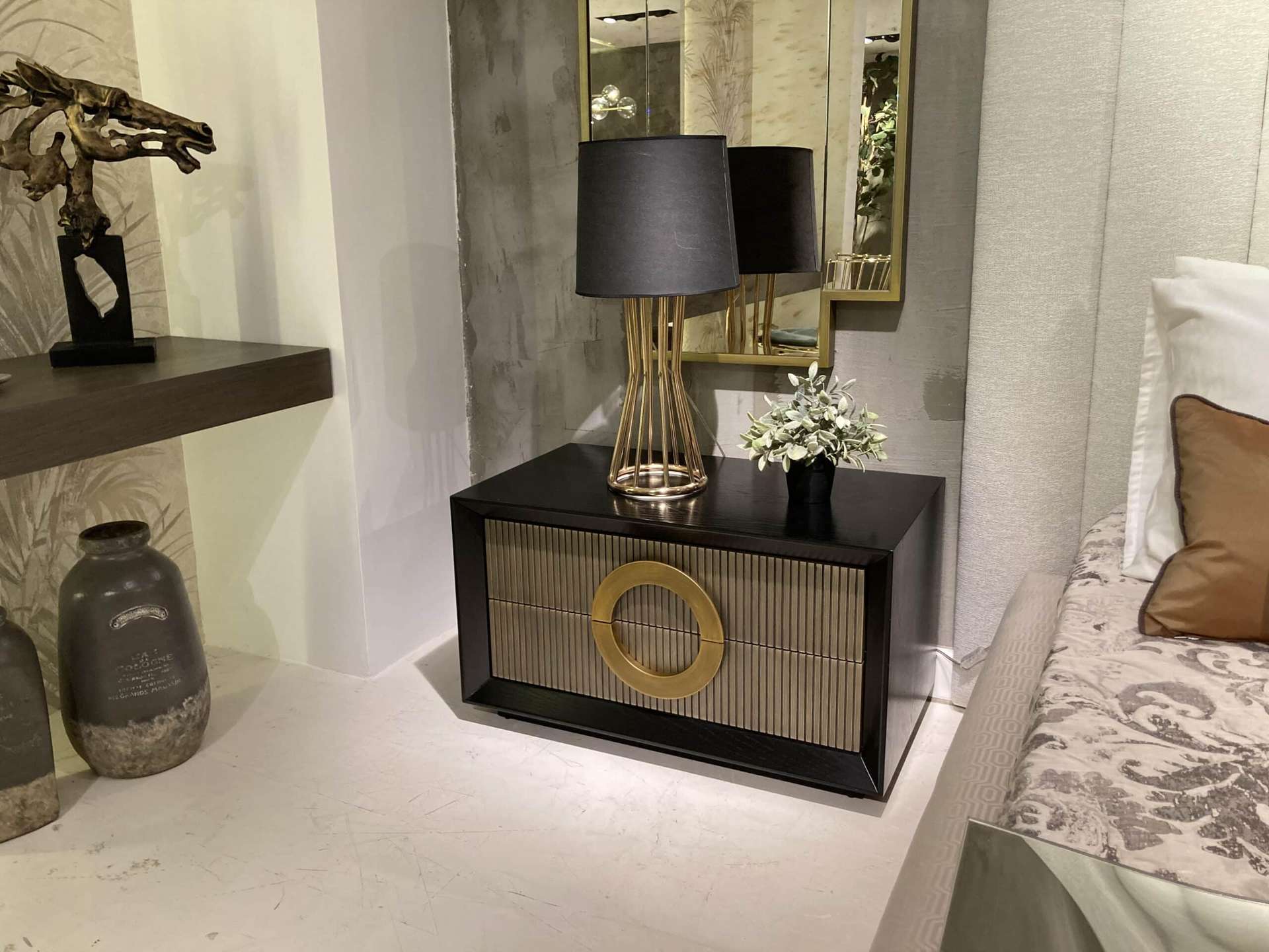 Another view of the Hypnose Commode nightstand, made to order by Archidecors, Modoko Istanbul