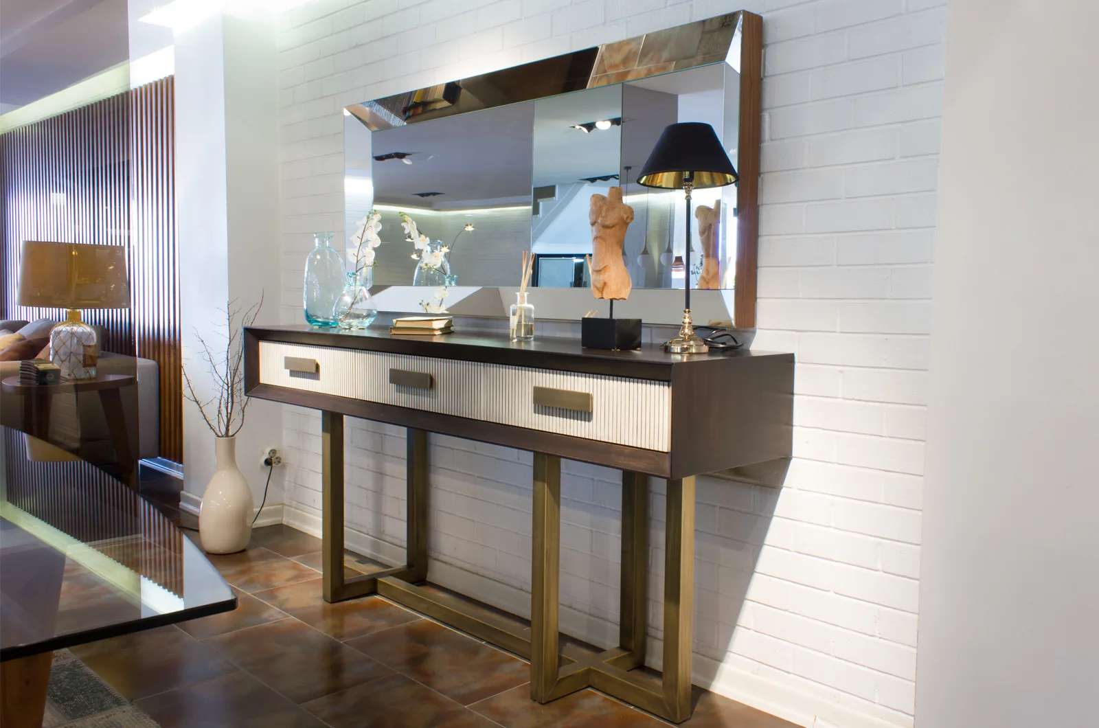 Skyline Mirror, wall mirror handmade at the Archidecors workshop, photo 4, Modoko Istanbul