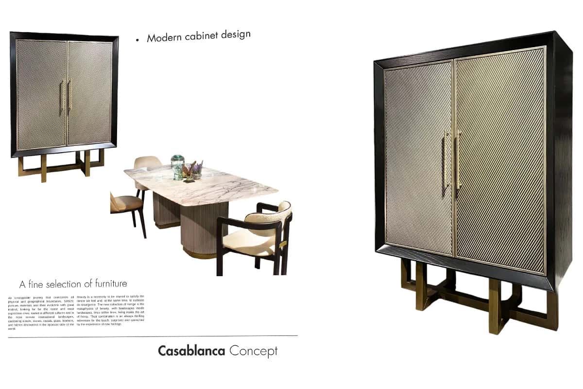 Casablanca High Cabinet, Archidecors atölye üretimi bar dolabı, görsel 4, Modoko İstanbul