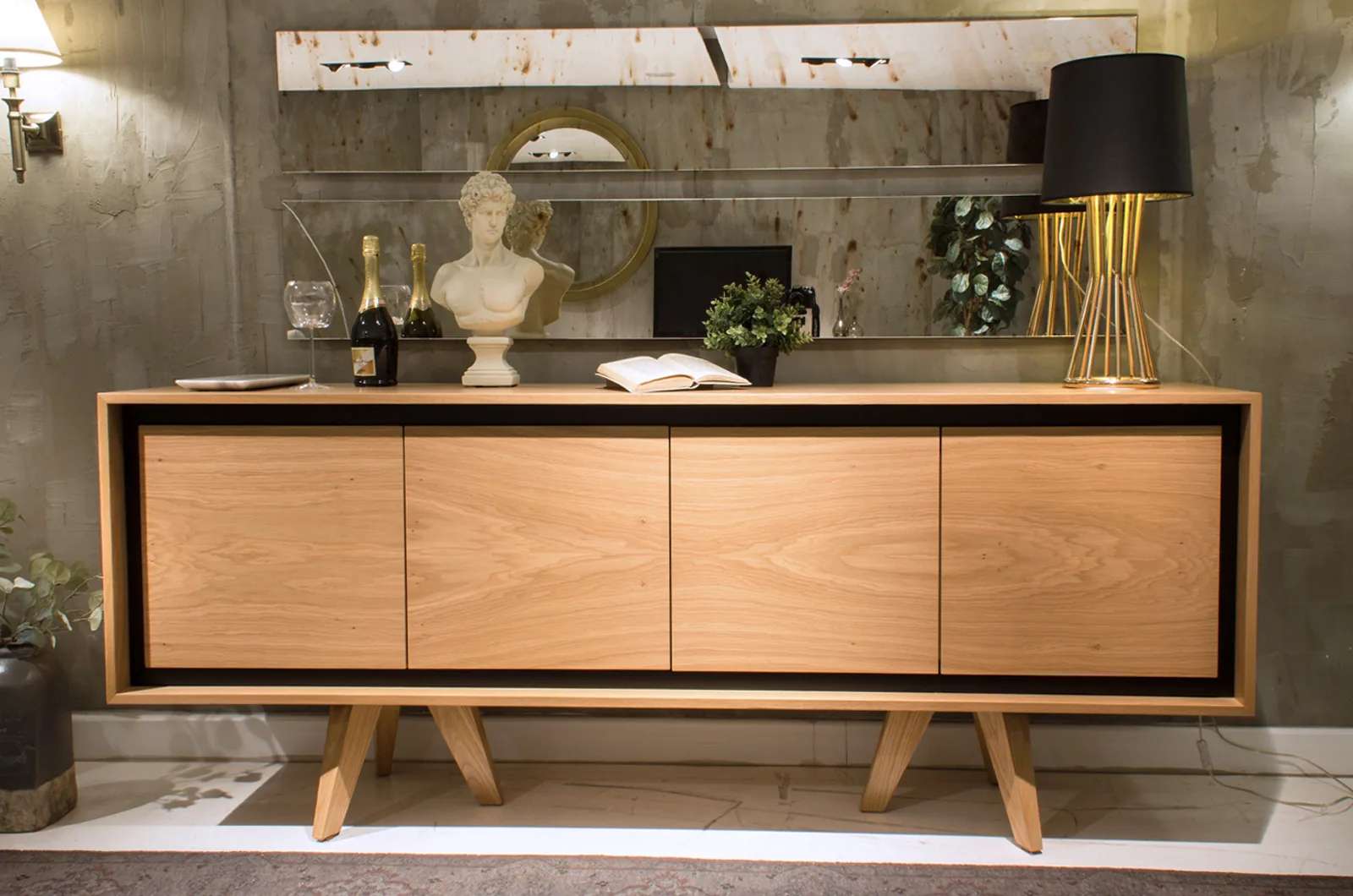 Walk Konsol konsol modelinin farklı açıdan görünümü, Archidecors el işçiliği, Modoko İstanbul