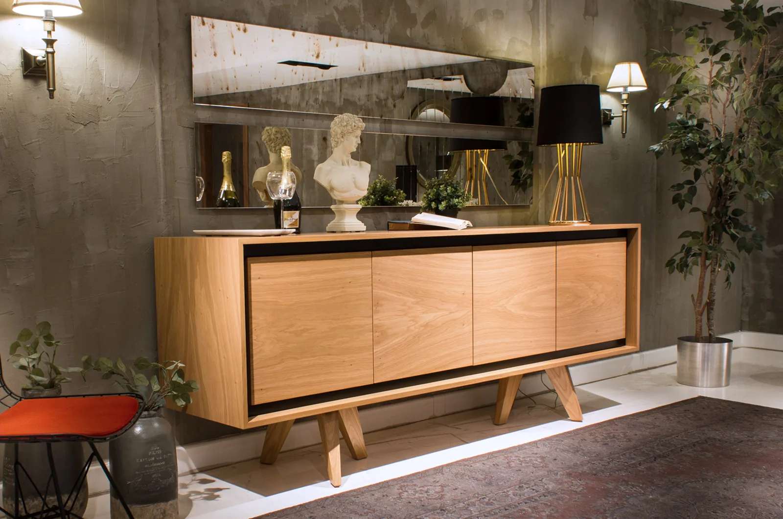 Walk Konsol modelinin bir başka görünümü, özel üretim konsol, Archidecors, Modoko İstanbul