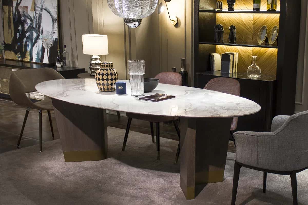 Vogue Elips Masa, Archidecors atölye üretimi yemek masası, görsel 5, Modoko İstanbul