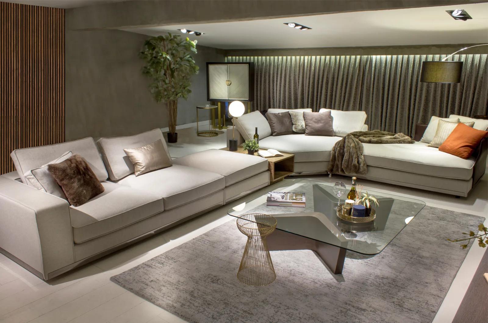 Giorgetti Koltuk Takımı, kumaş döşeme, Archidecors özel üretim mobilya