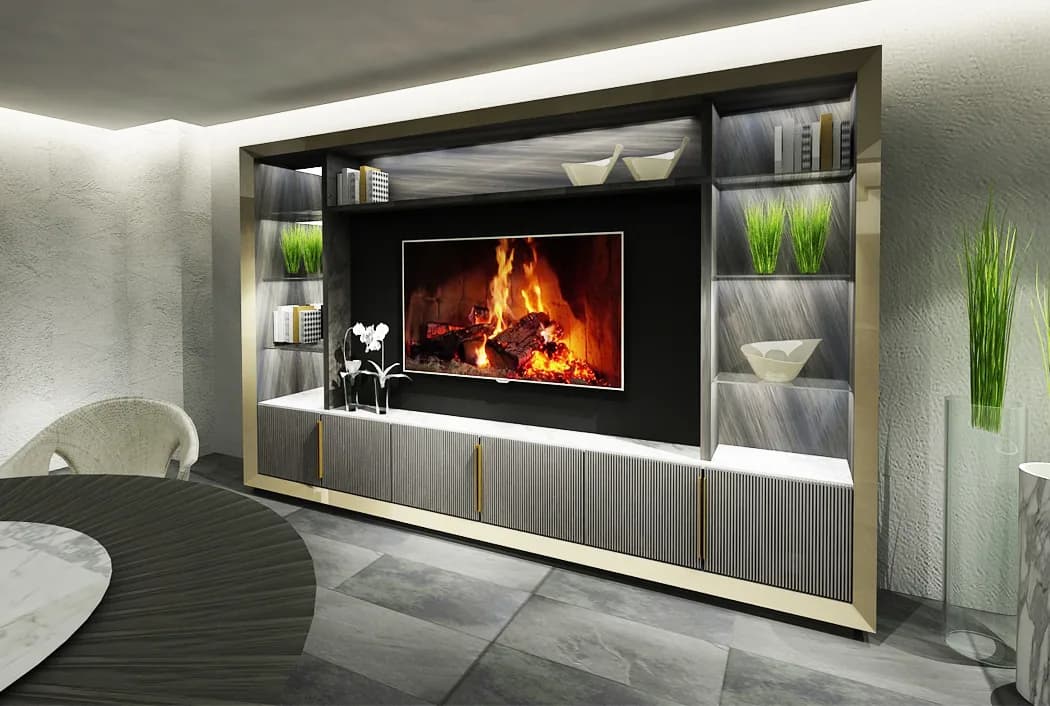 Diamond TV Ünitesi 2, Archidecors özel üretim mobilya