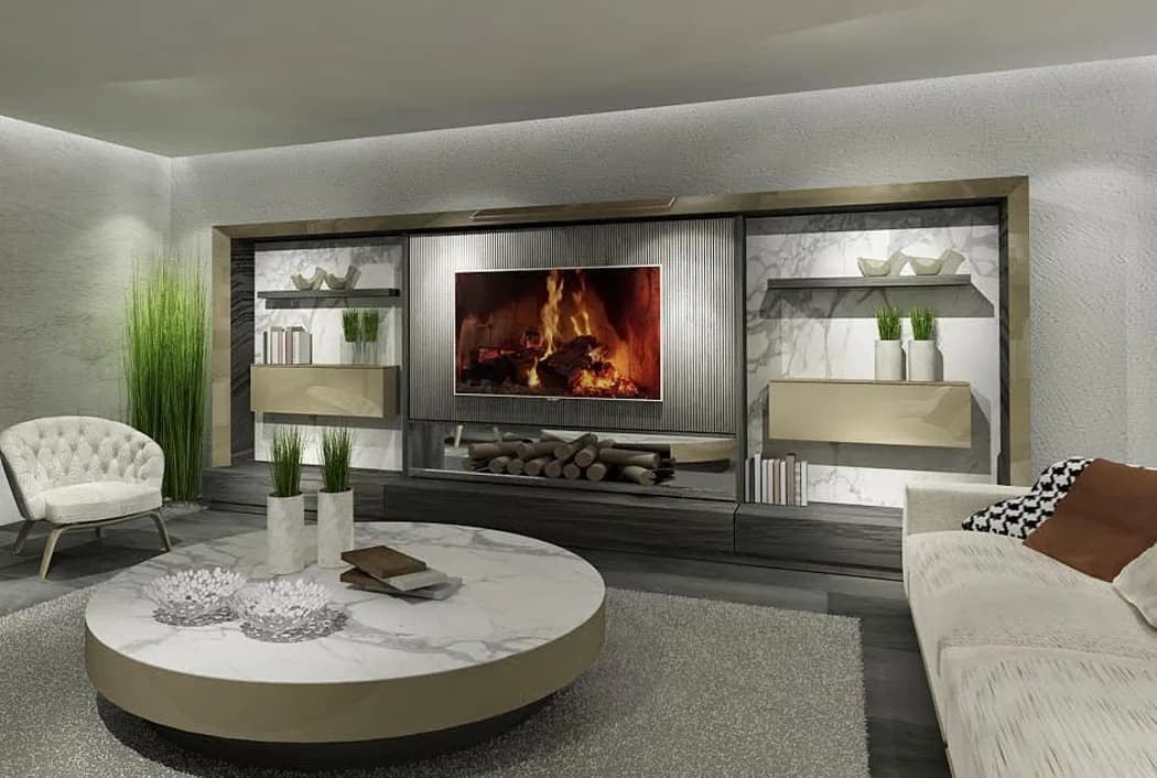 Diamond TV Ünitesi, Archidecors özel üretim mobilya