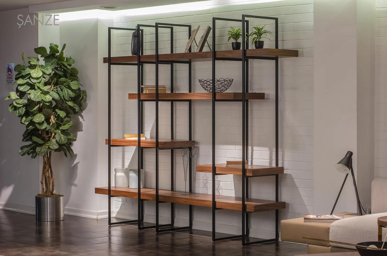 Loft Kitaplık, Archidecors özel üretim mobilya