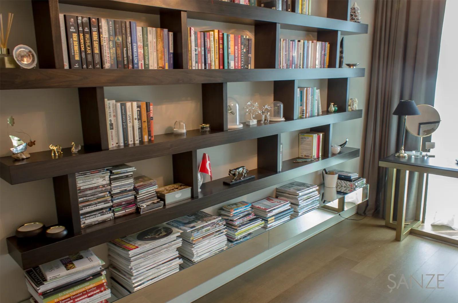Nef Kitaplık, Archidecors özel üretim mobilya
