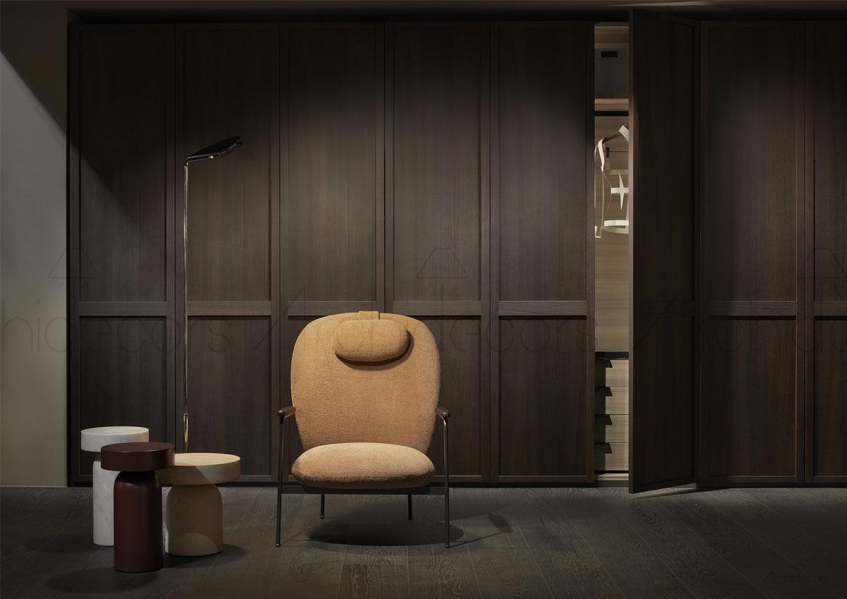 Wooden Wardrobe, mdf üzeri doğal ahşap kaplama., custom made furniture by Archidecors Istanbul