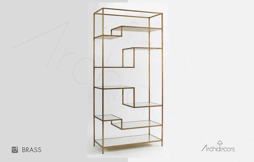 Brass Metal Vitrin, bar & vitrinler | Archidecors
