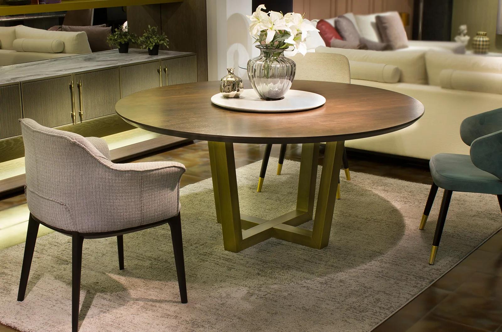 Point Round Table, custom made furniture by Archidecors Istanbul
