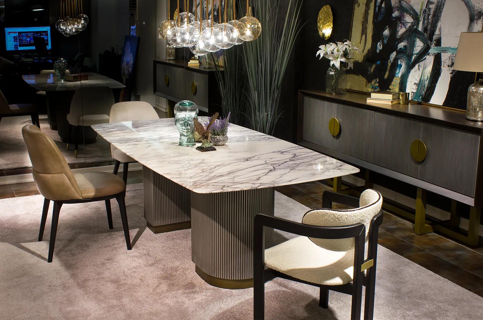 Rome Marble Table 2, mermer, custom made furniture by Archidecors Istanbul