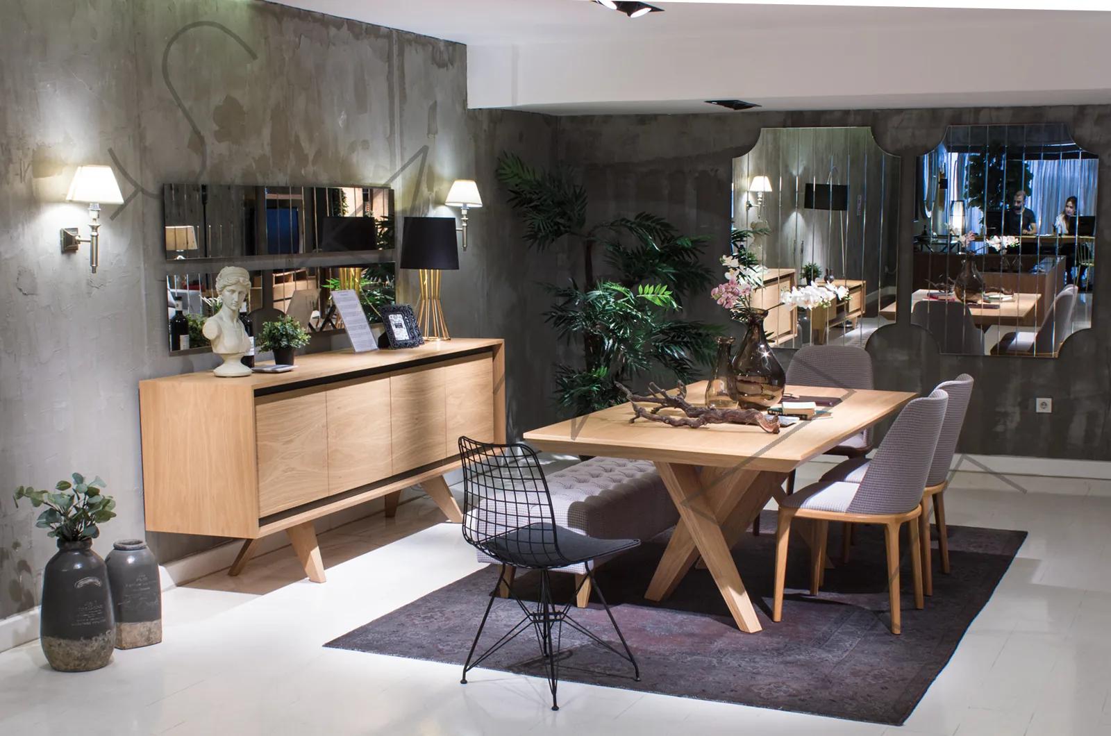 Walk Oak Table, meşe, custom made furniture by Archidecors Istanbul