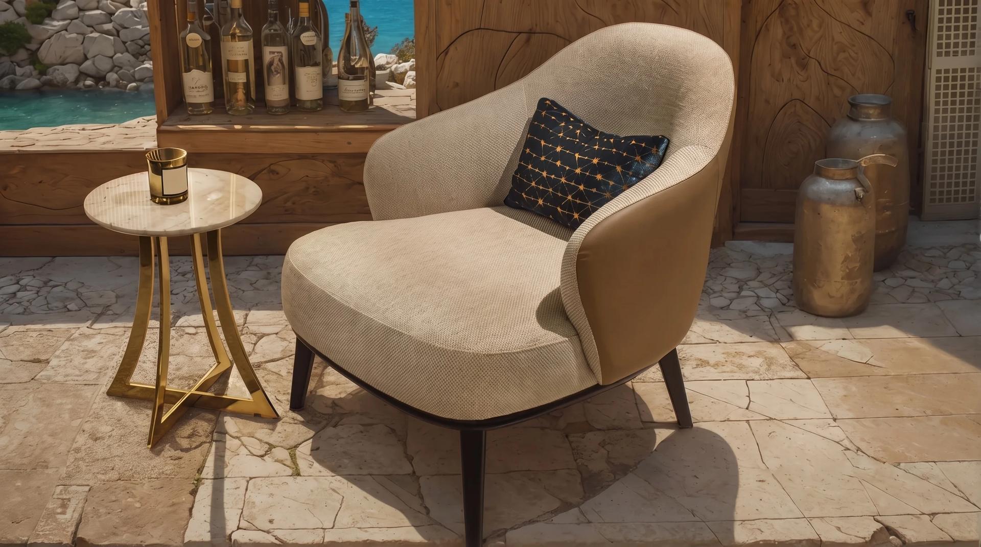 Malibu Berjer, Archidecors özel üretim mobilya