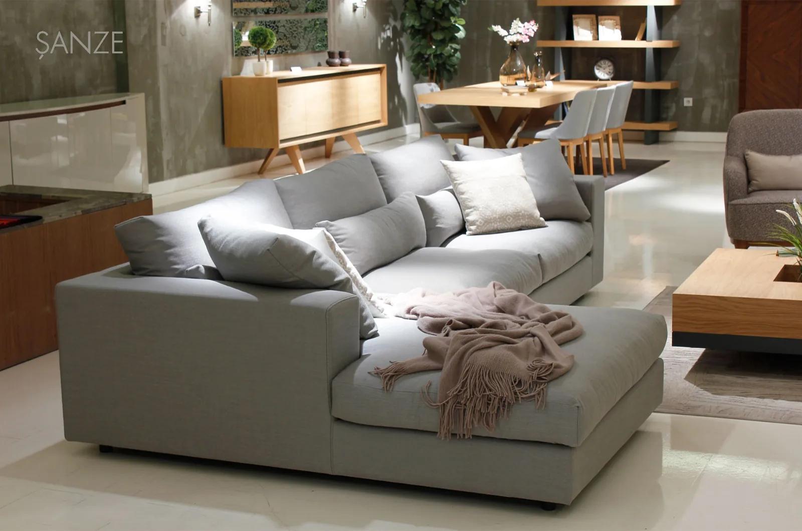 Aton Köşe Koltuk modelinin bir başka görünümü, özel üretim koltuk, Archidecors, Modoko İstanbul