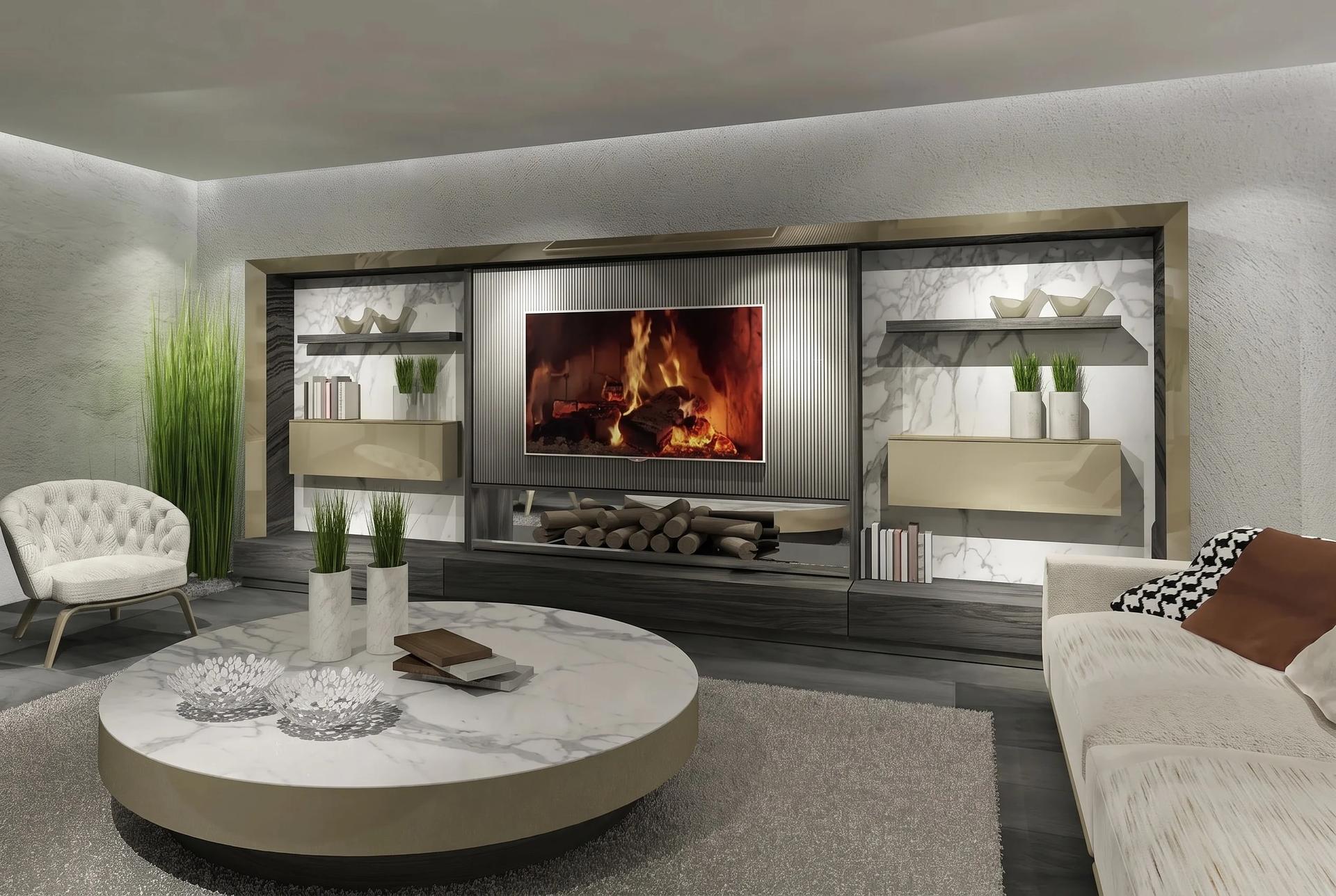 Diamond TV Ünitesi, Archidecors özel üretim mobilya