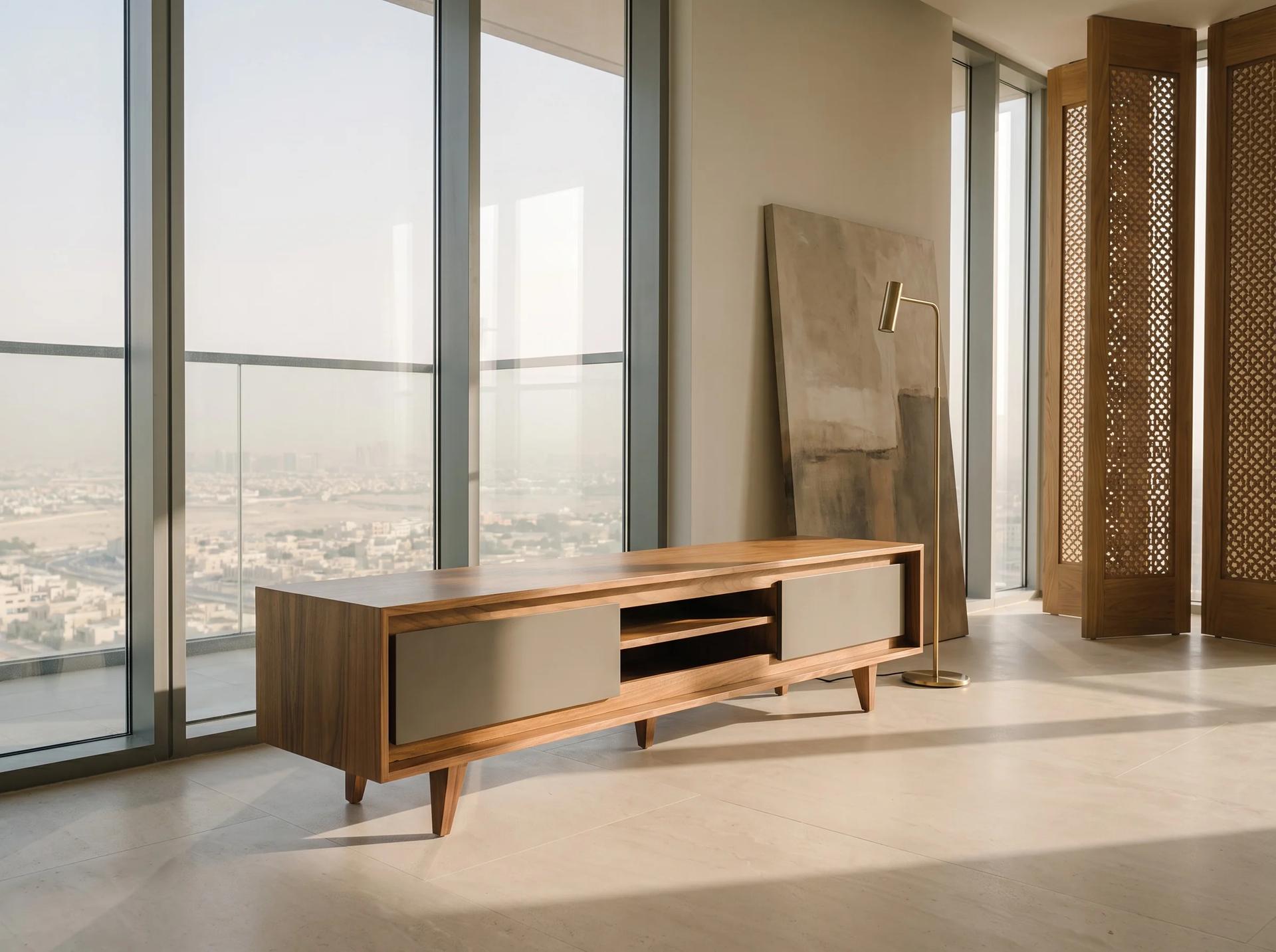 Walk TV Ünitesi, Archidecors özel üretim mobilya