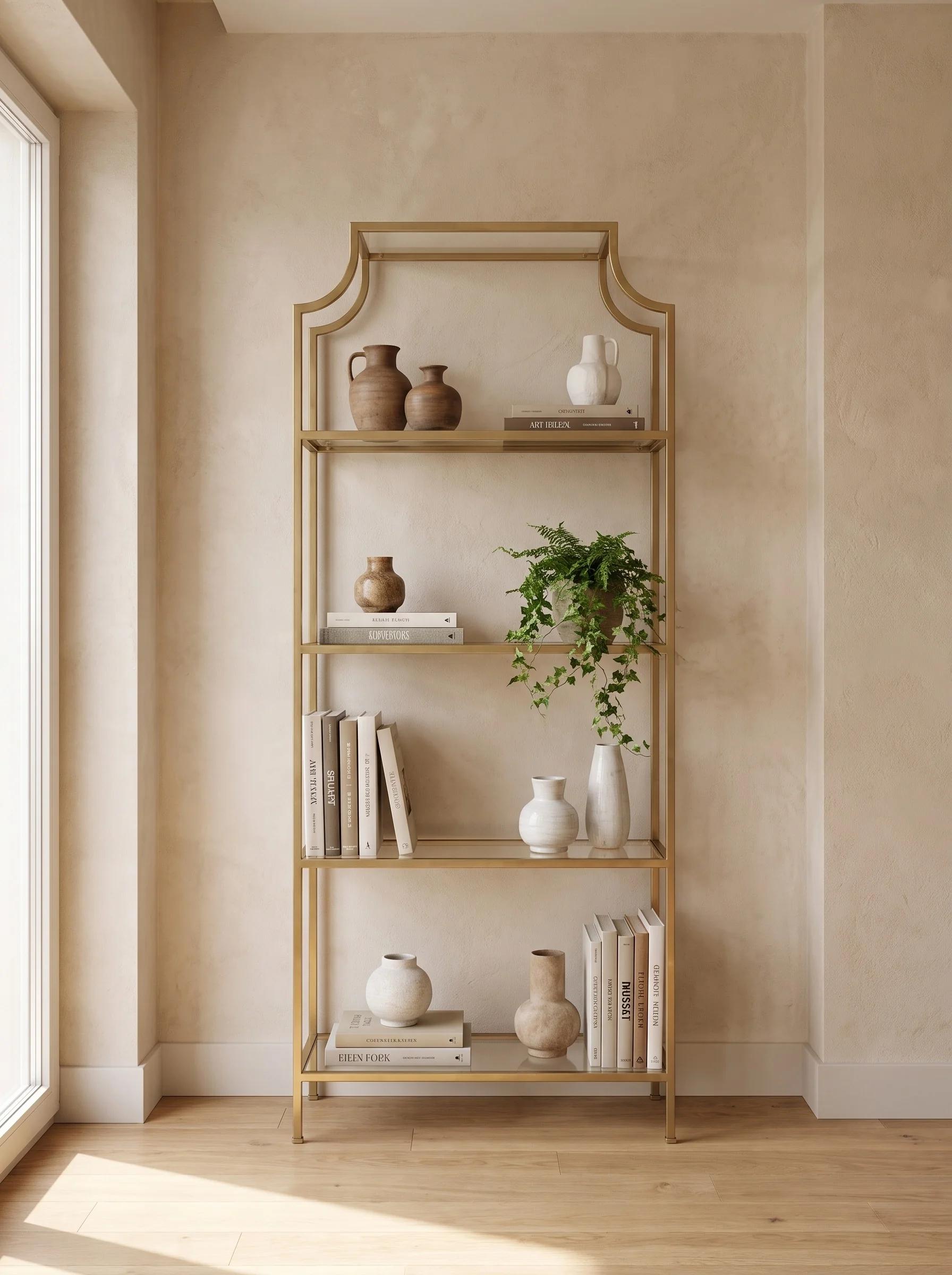 İp Pirinç Kitaplık, kitaplıklar | Archidecors