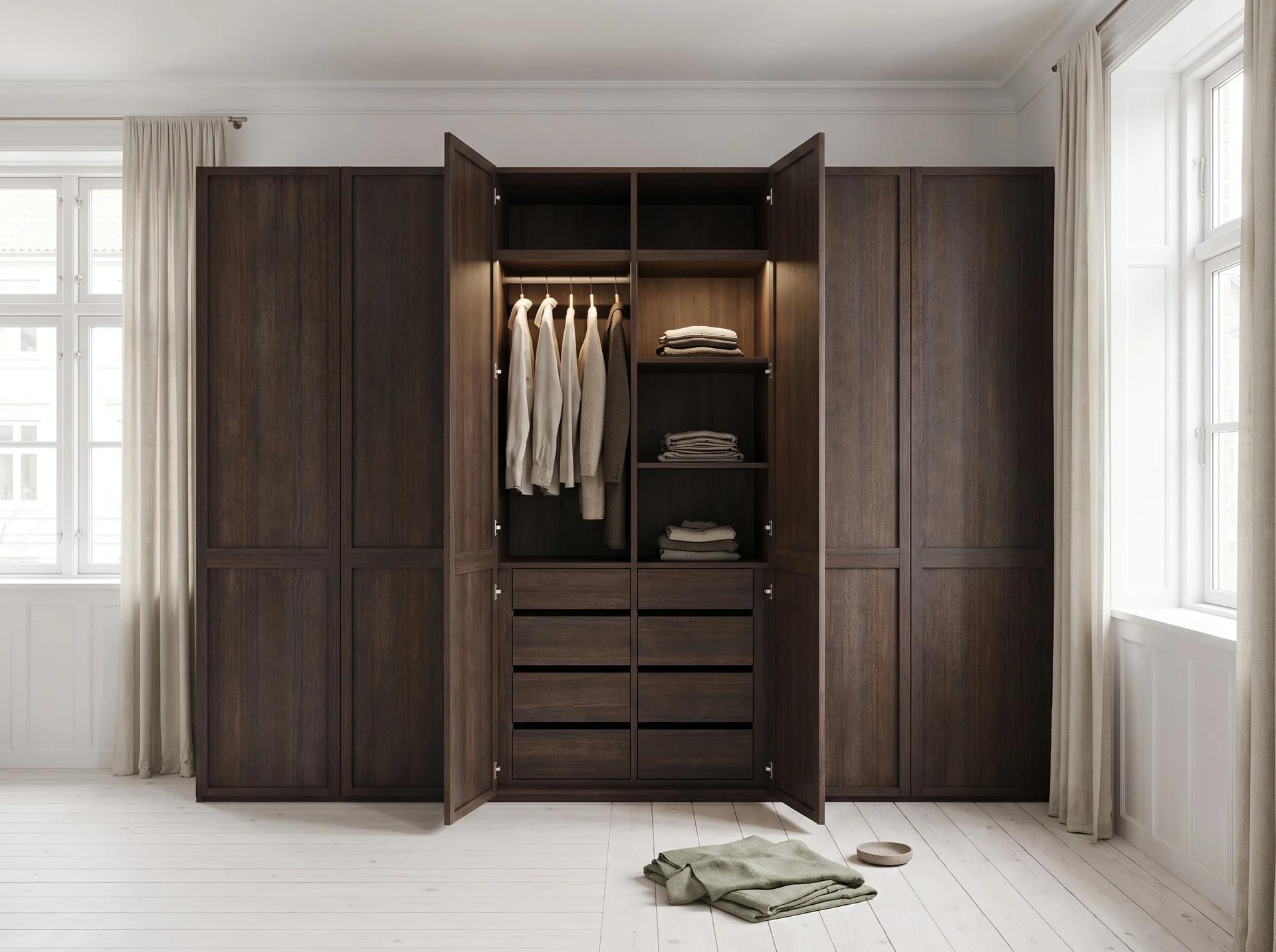 Ahşap Giyinme Dolabı, giyinme dolapları | Archidecors