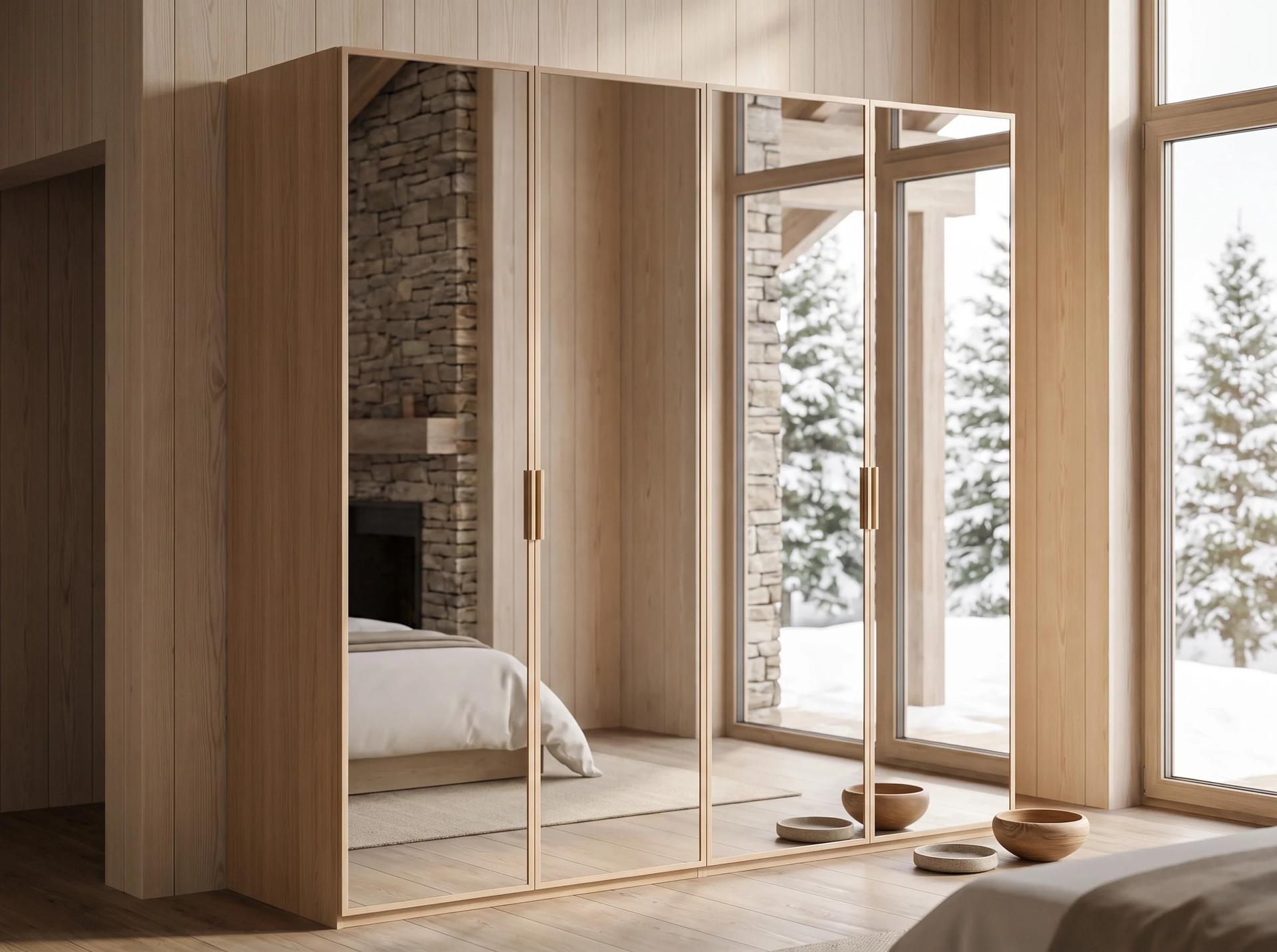 Aynalı Kapak Gardırop, giyinme dolapları | Archidecors