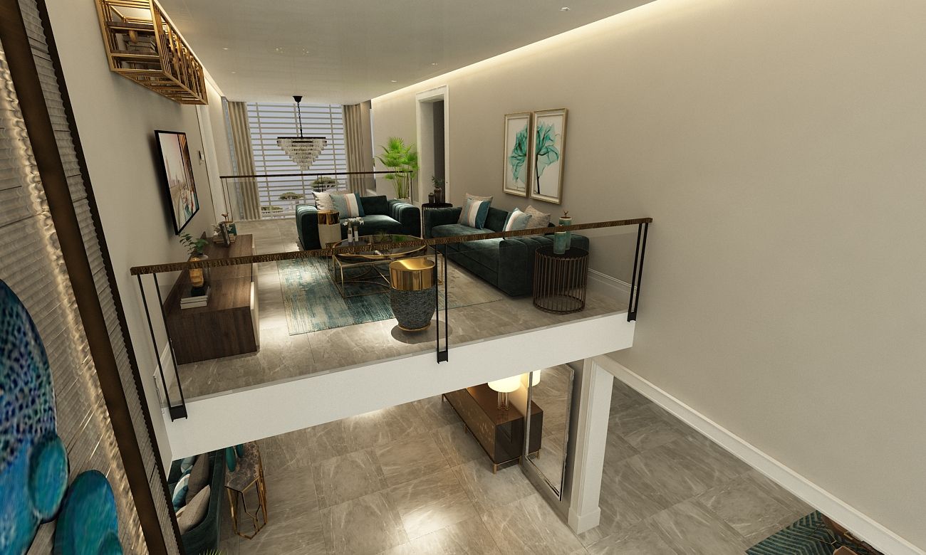 Dubai District One konut projesi, özel üretim mobilya uygulaması - görsel 22