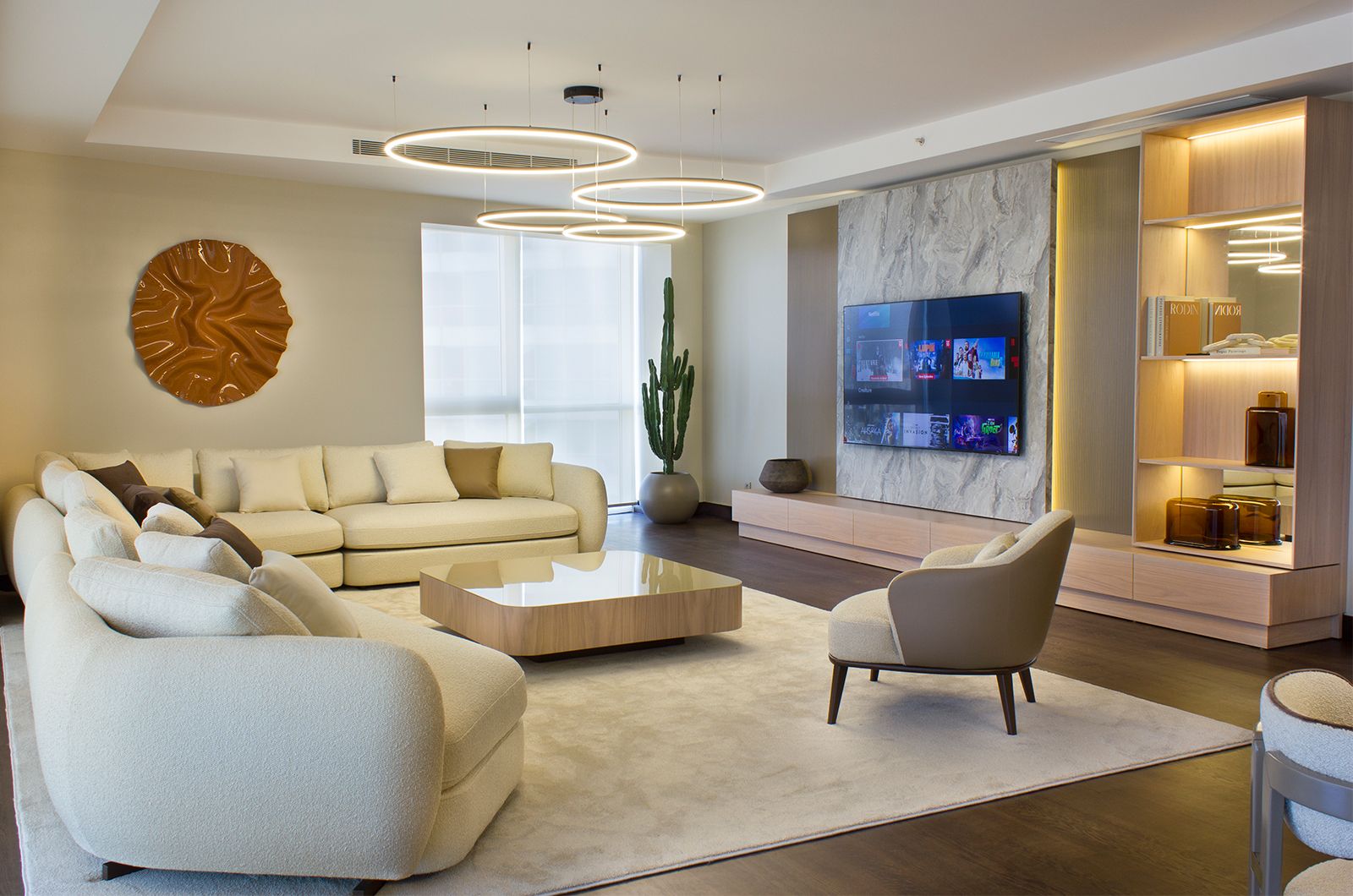 Four Winds Park Residences İstanbul, özel tasarım konut iç mekan ve özel üretim mobilya - görsel 2