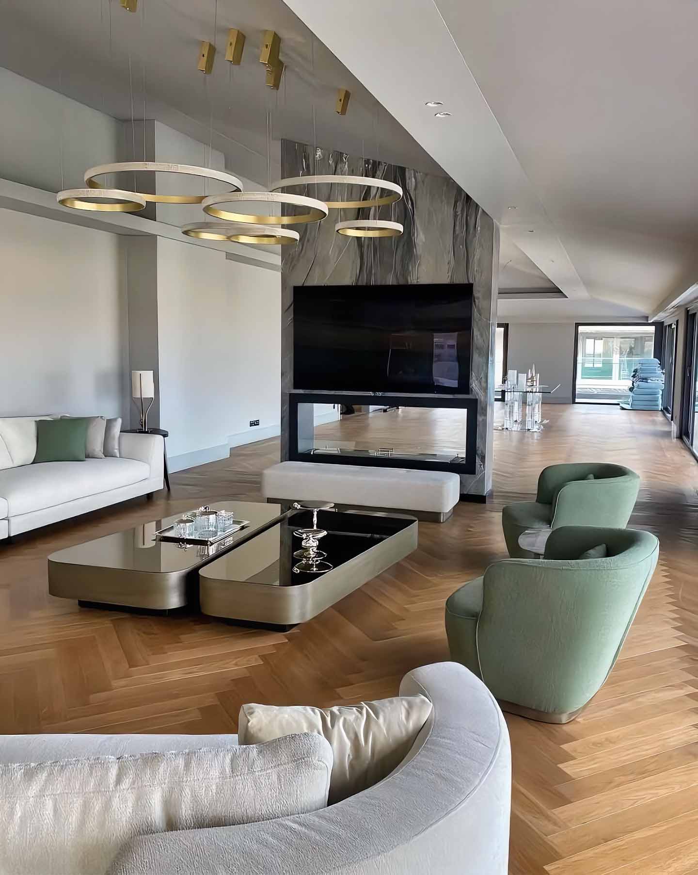 Nidapark Istinye residential interior design, custom furniture - image 3