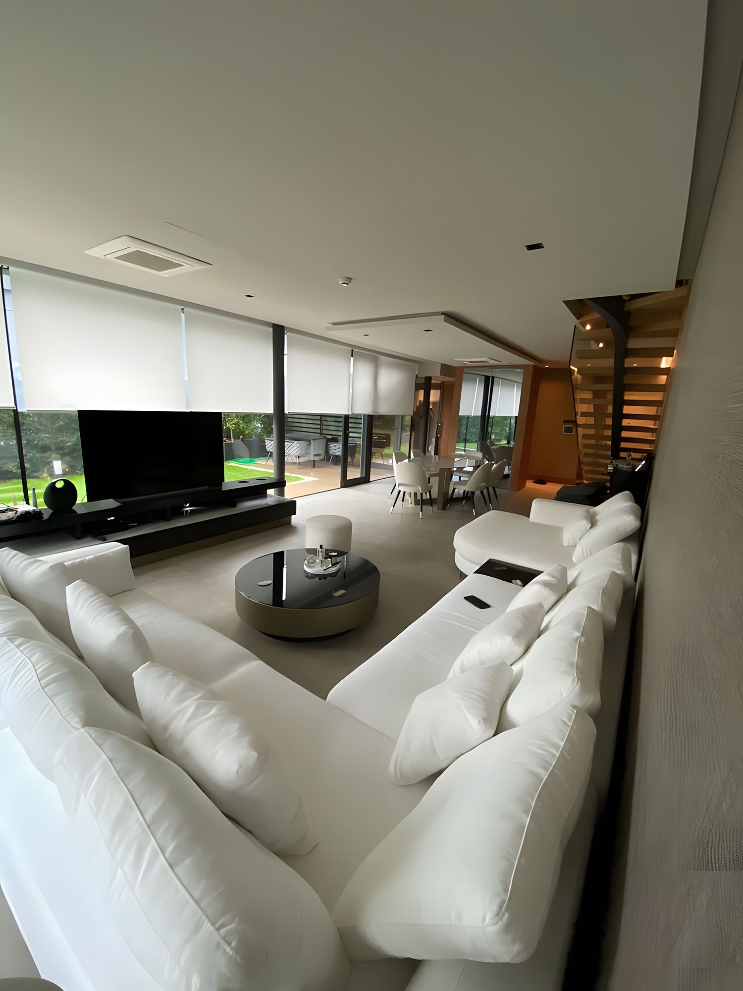 Terrace Plus Inanlar residential interior design, marble detail custom furniture - image 4