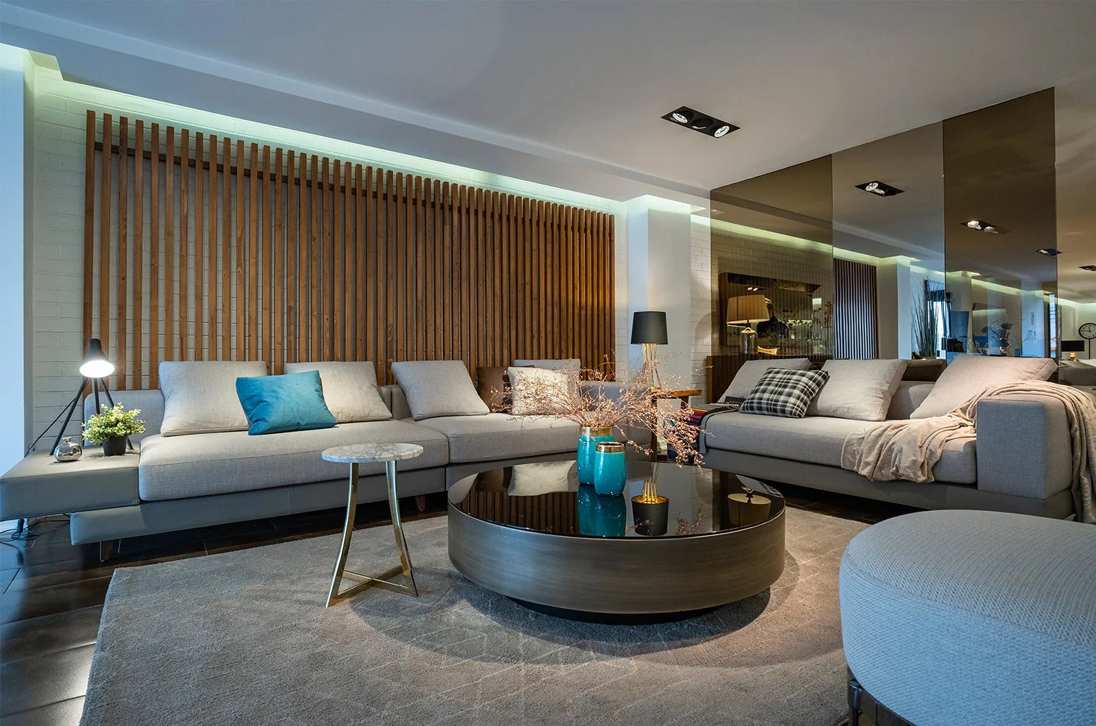 Line Köşe Koltuk koltuk modelinin farklı açıdan görünümü, Archidecors el işçiliği