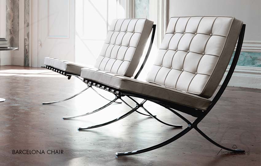 Barcelona Chair in Istanbul, Archidecors özel üretim berjer koltuk modelinin genel görünümü